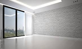 White Brick Wall Living Room Images