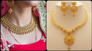 singapore gold necklace sets designs