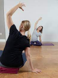 prenatal yoga partner work live