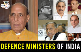 defence ministers of india list from