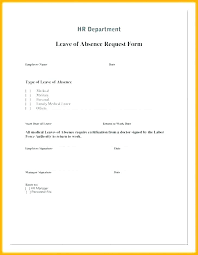 Leave Of Absence Template Free Download Doctor Medical