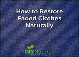 how to re faded clothes re