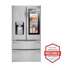 lg 28 cu ft 4 door smart refrigerator