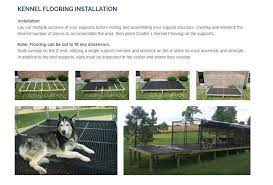 filter eze flooring for poultry dogs