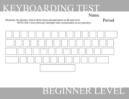 Blank Typing Keyboard Worksheet Keyboard Typing Keyboard