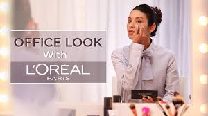 office makeup look with l oreal paris