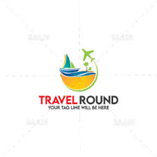 travel agent logo tourist logo design