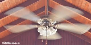 ceiling fan in winter vs summer