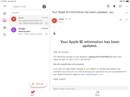 apple says your apple id information