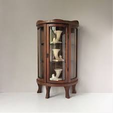 Vintage Curio Cabinet Miniature Display