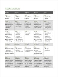 020 Template Ideas Family Daily Routine Schedule Magnificent