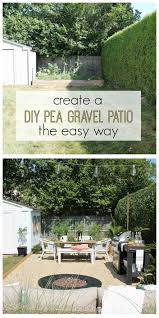 Create A Diy Pea Gravel Patio The Easy
