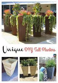 diy planters outdoor large garden pots