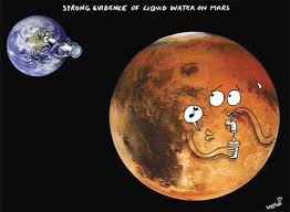 Image result for water on mars
