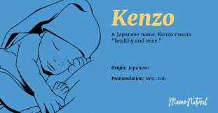 kenzo name meaning origin pority