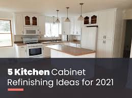 5 kitchen cabinet refinishing ideas