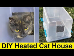 Diy Heated Cat House