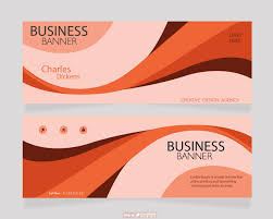 business banner design vector
