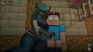 HornyCraft [ MINECRAFT rule 34 SEX games PornPlay ] Ep.37 beautiful facial  in the cave 