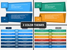 html vs css powerpoint template ppt