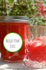 bright pink juice w weight watchers points