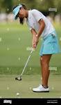 Soo-Yun Kang from South Korea, watches her putt on the seventh ...