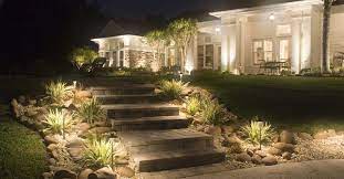 light your outdoor steps