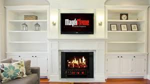Electric Fireplace Be Against Wall