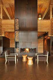 25 Cool Firewood Storage Designs For