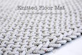 floor mat free knitting pattern