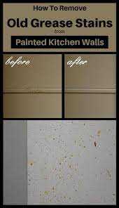 how to remove old grease stains from