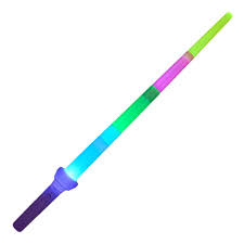 Light Up Expandable Multicolor Neon Swords Magic Matt S Brilliant Blinkys