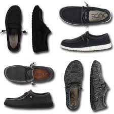 Hey dude women's jenny washed black lace up. Comfort Is Black Hey Dude Shoes