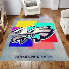 philadelphia eagles nfl rug living room