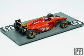 Une nouvelle ferrari f1 dans la collection d'asr formula avec cette f412t1b.la voiture ici : 1994 Ferrari 412t1b Alesi Formula143