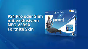 Our fortnite bundles cosmetic list features all of the bundled cosmetic options that have appeared in the item shop! Neo Versa Neues Fortnite Playstation 4 Bundle Exklusiver Skin Gaming Grounds De