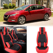 Car Seat Covers Full Set Front Leather