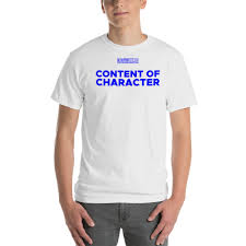 Short Sleeve T Shirt Content Of Character Blue Somc