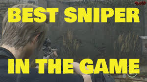 resident evil 4 remake best sniper