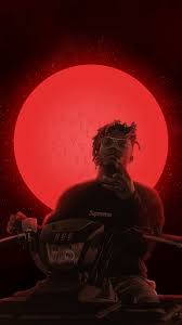 Iphone wallpaper rap die wallpaper world wallpaper retro wallpaper aesthetic iphone wallpaper juice rapper arte do hip hop rapper art hypebeast wallpaper. I Made This Juice Wrld Wallpaper Edit And Thought I D Share It With You Here 999 Forever P S The Letters On The Red Moon Behind Him Are All Of His