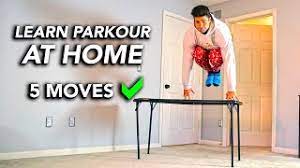 learn 5 easy parkour tricks inside