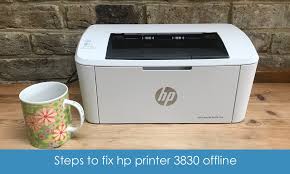 my hp 3830 printer print