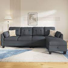 honbay reversible sectional sofa for