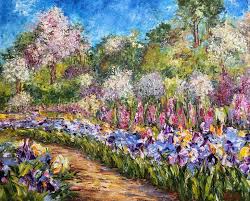 De Monet Painting By Diana Malivani