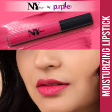 ny bae moisturizing liquid lipstick empire state worthy 5 2 7 ml pink matte finish enriched with vitamin e highly pigmented non drying