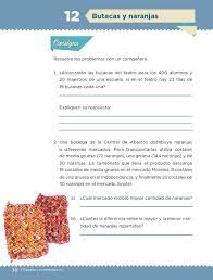 Desafios matemáticos is a program developed by ivan tavares scotelari de souza. Butacas Y Naranjas Bloque I Leccion 12 Apoyo Primaria