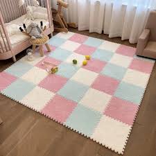 carpets diy patchwork plush carpet