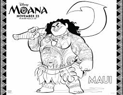 Tamatoa loves when you pick an eye and talk about him. Vaiana Moana Coloring Pages Tv Film Free Moana Maui Printable 2020 11065 Coloring4free Coloring4free Com