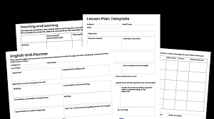 editable primary lesson plan template