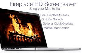 Fireplace Live Hd Screensaver On The